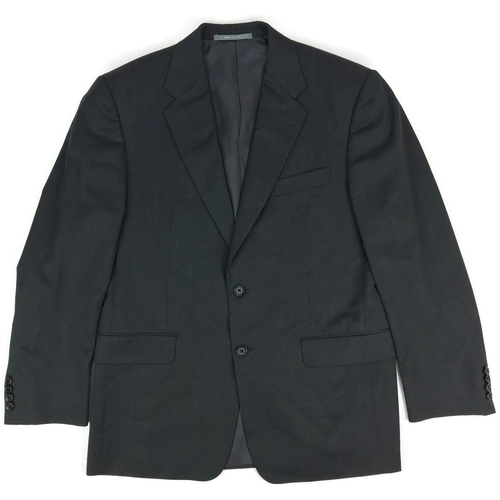 Hickey Freeman Madison Suit Jacket Gray Size 40S